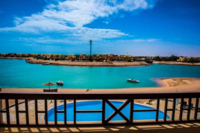 El Gouna Luxurious 2BR + Pool, Lagoon view in Sabina